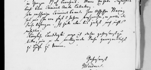 Kostenrechnung aus Archiv Pattensen