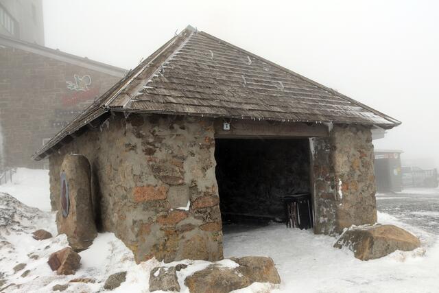 Unterschlupf für Wanderer auf dem Brocken,                   
aus dem 18. Jh