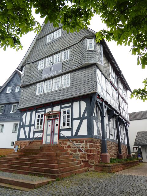 Das Stadtmuseum im Alten Rathaus von Battenberg (Eder).