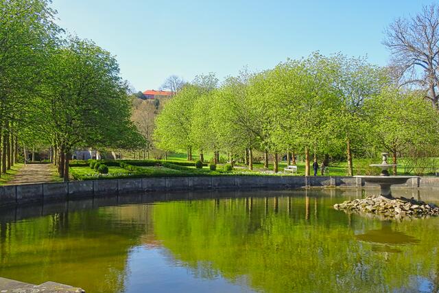 Sichtachse zum Schloss