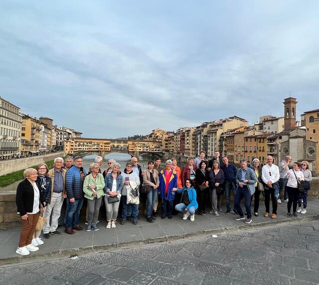 Auf dem Weg nach Bracciano stand auch ein Besuch in Florenz auf dem Programm.