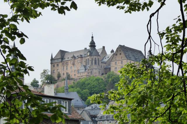 Schlossansicht vom Trojedamm - 1.
