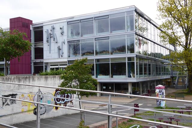 Das Studentenhaus der Philipps-Universität Marburg.