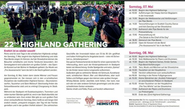 Das offizielle Programm