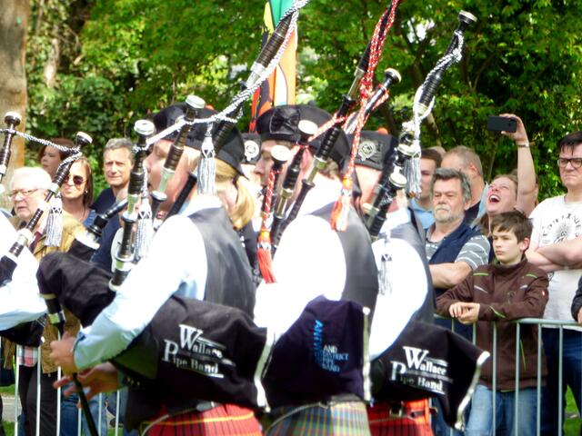 Wallace Pipe Band aus Belgien