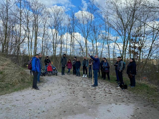 Das Hauptorchester bei der Führung im März