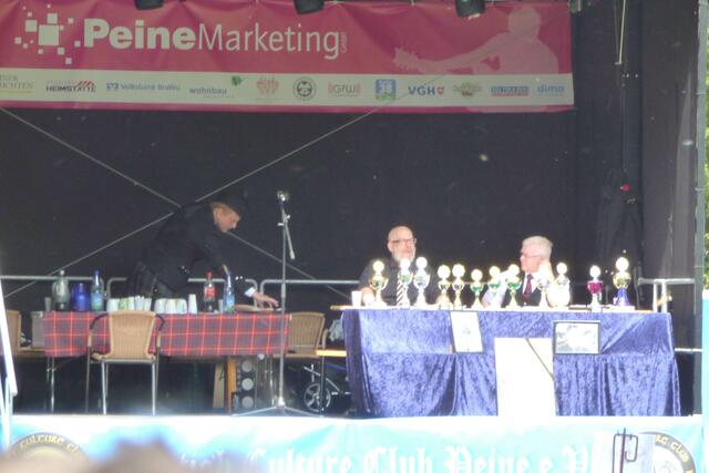 Der Vorstand des Culture Club Peine und die Jury