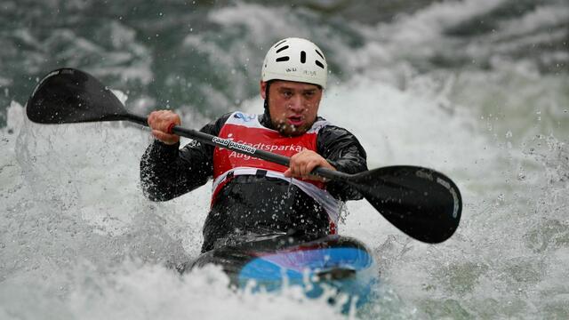 Ob Leistungsklasse oder Junioren - die Kanutinnen und Kanuten kämpften auf dem Olympiakanal um die besten Platzierungen! Foto von Michael Lehner erstellt. | Foto: Michael Lehner