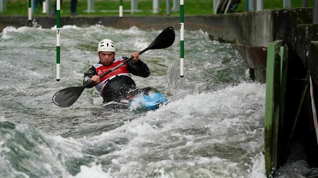 Ob Leistungsklasse oder Junioren - die Kanutinnen und Kanuten kämpften auf dem Olympiakanal um die besten Platzierungen! Foto von Michael Lehner erstellt. | Foto: Michael Lehner