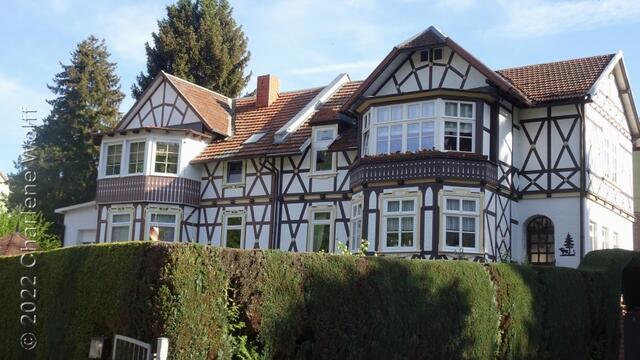 Schöne alte Häuser in Sülzhayn