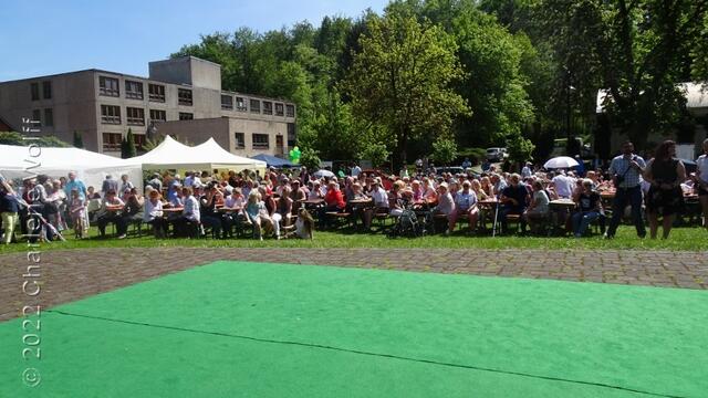 Viel los im Kurpark von Sülzhayn
