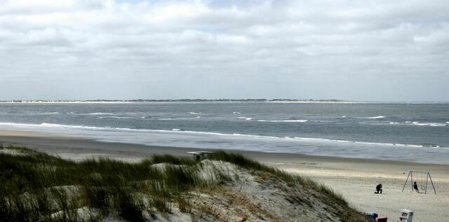 Die Kaapdünen hinter dem Wasserturm mit dem Weststrand