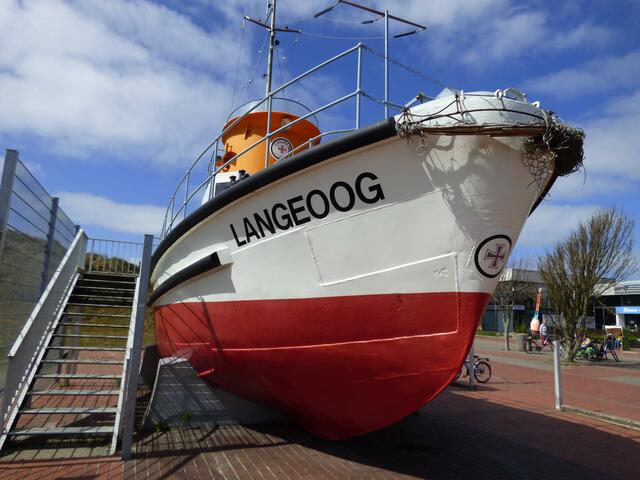 Das Seenot Rettungsboot Langeoog vom DLRG