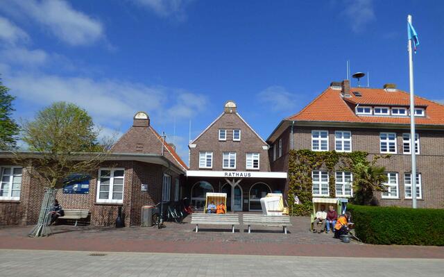 Das Rathaus von Langeoog. 