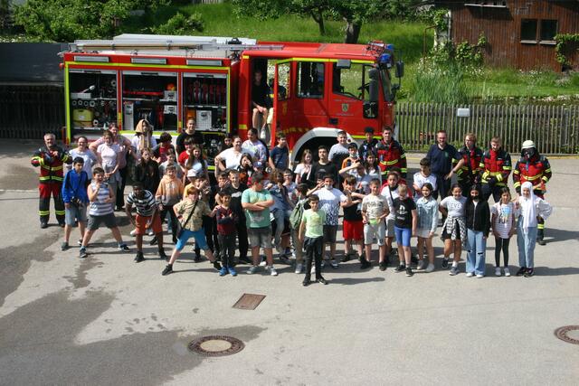 Gruppenfoto zum viel zu frühen Abschied.