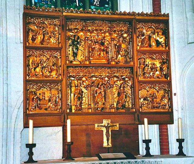 Hauptaltar in St. Jacobi
