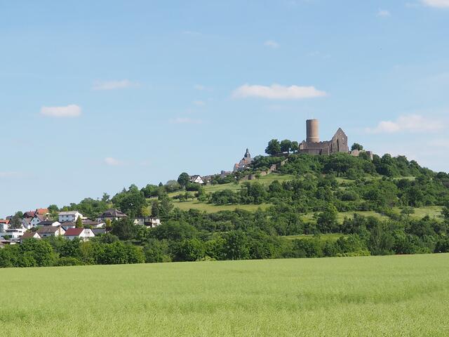 Burgruine Gleiberg. Foto: Wolfgang Döhler