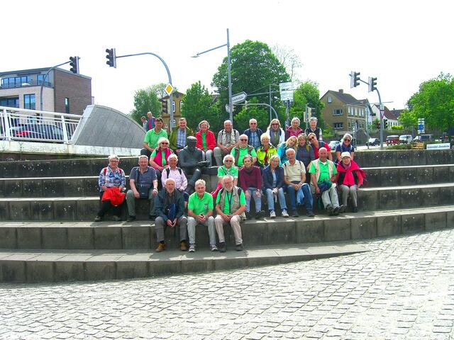 Die Wandergruppe in Kappeln