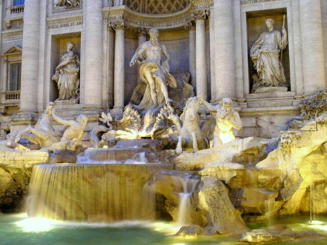 Brunnen in Rom - Trevibrunnen