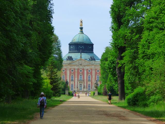 Blick zum Neuen Palais