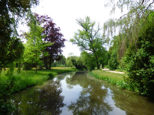 Viel Grün, viel Wasser und........