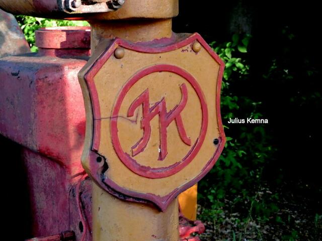 Die Initialien von Julius Kemna.