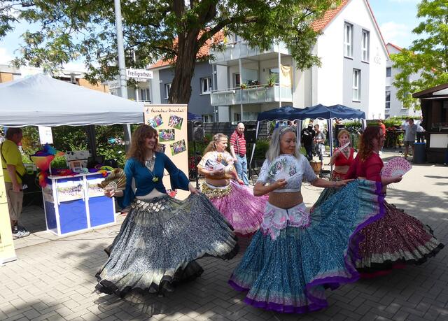 Zum Abschluss gab es noch einen Fächertanz.