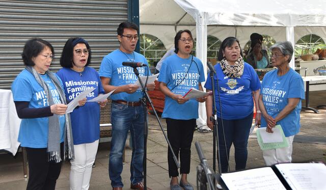Chor der philippinischen Gemeinde