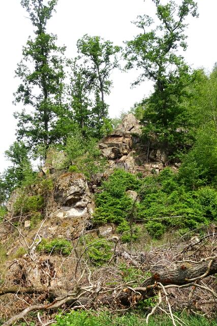 Felsformationen im Wurmtal