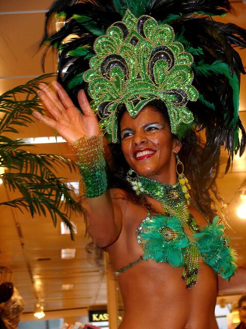 Samba-Tänzerinnen bei "Hannover exotisch"