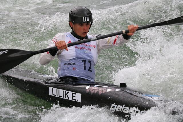 Elena Lilik startet in drei Disziplinen
