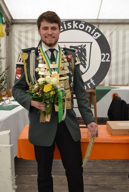 Kreiskönig 2022 Falko Zehe