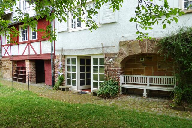 Am Otto-Ubbelohde-Haus in Lahntal-Goßfelden.