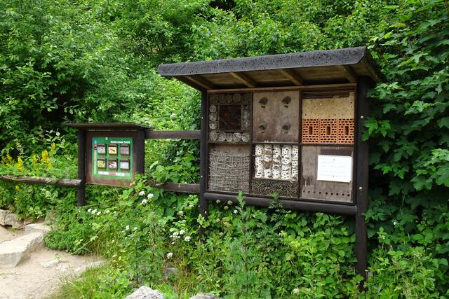 Insektenhotel an der Einhornhöhle