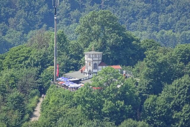 Hausberg von Bad Lauterberg vom Bismarckturm aufgenommen