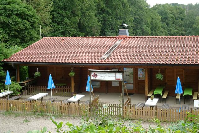 die Baude an der Einhornhöhle bei Scharzfeld