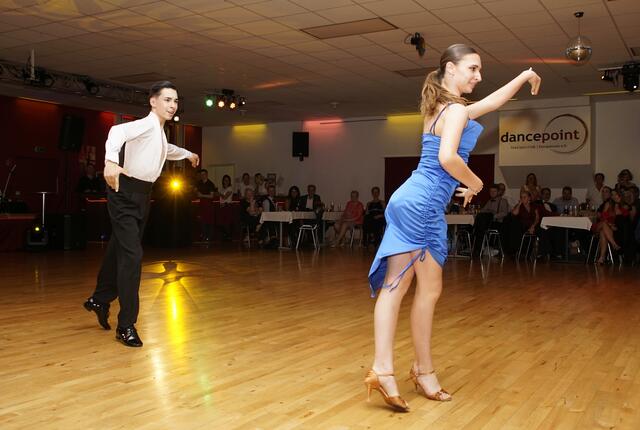 Das erfolgreiche Turnierpaar Anton und Viktoria Tsarenko beindruckten mit ihrer Performance