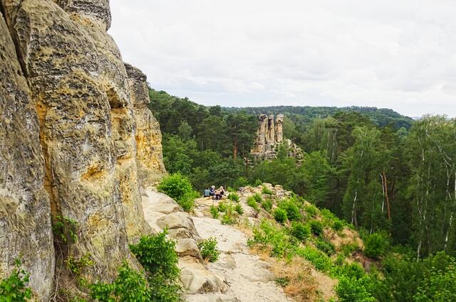 Klusfelsen mit Fünffingerfelsen
