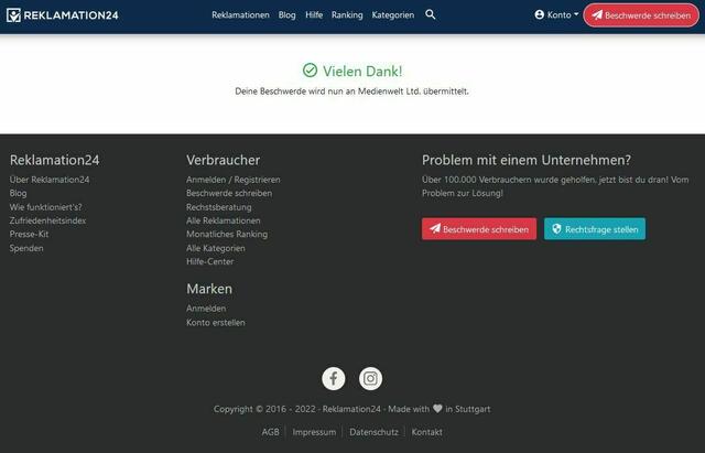 Danach kommt das.