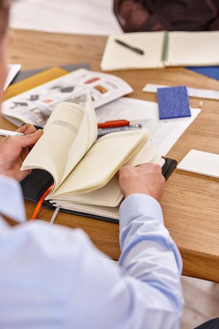 Organiser mit individuellem Inhalt: Conceptum flex von SIGEL.