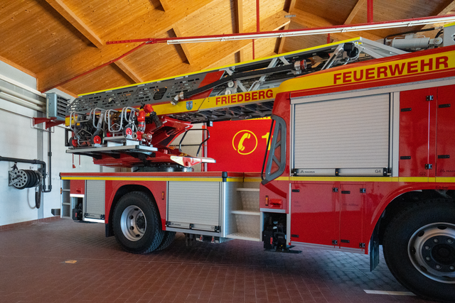 FFW Friedberg, Fahrzeugweihe DLK 23/12