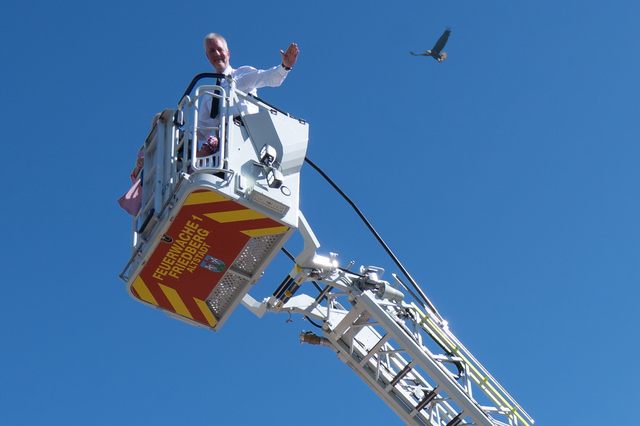 FFW Friedberg, Fahrzeugweihe DLK 23/12