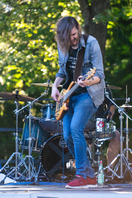 Rockmesse im Stadtgarten Friedberg/Bayern - Skile rockt das Publikum