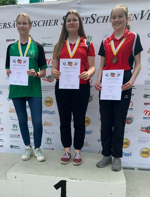 Starker Nachwuchs - Franziska Thürmer und Katharina Jakob (rechts) holen in der weiblichen Jugend Gold und Bronze für den SV Uetze