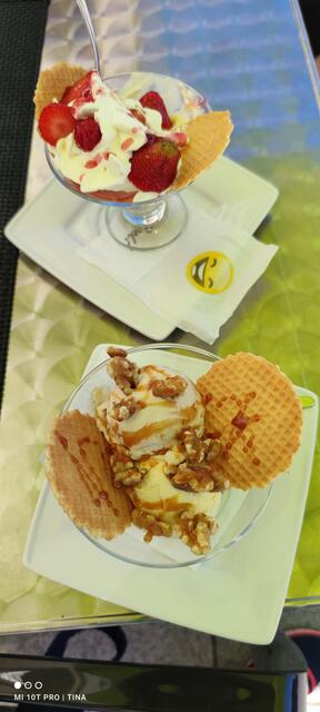 Eis musste sein...