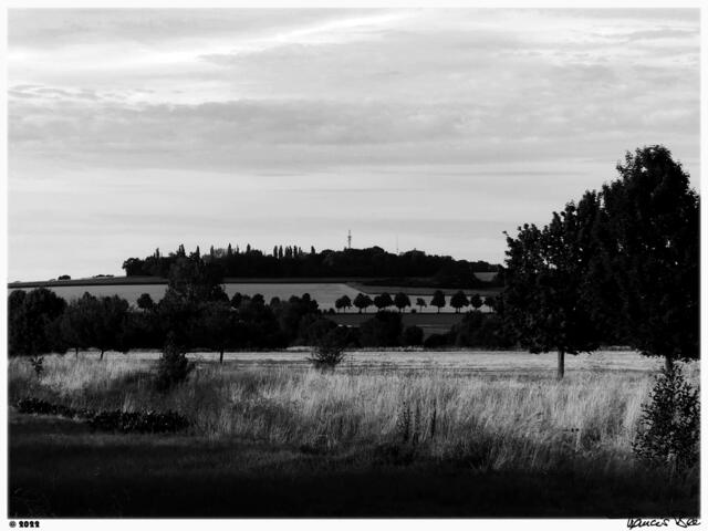 Wechselhafte Landschaft vor Hannover