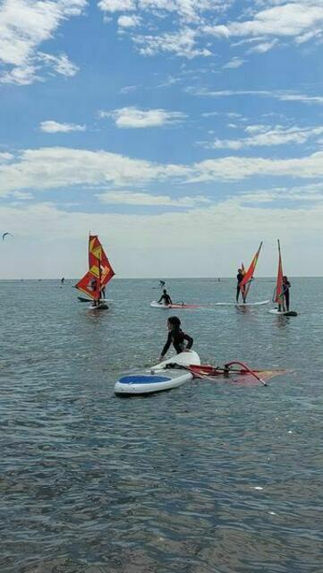 Windsurfschule am Ordinger Sandstrand
