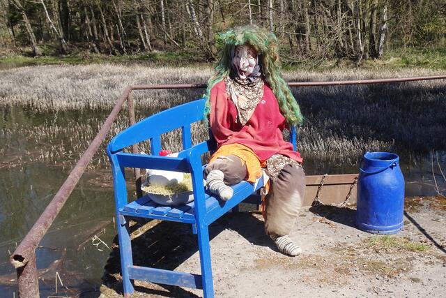 die Vorgängerin der Harzer Hexe am Uhlenbachteich (Archivbild)
