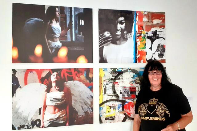 Kunstausstellung in Berlin. Susanne Schumacher