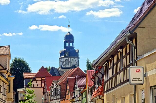 Turm der St. Marienkirche in Wippra